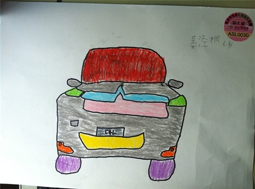 儿童画车大赛第三轮作品展 - 巴渝车网